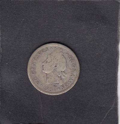 Beschrijving: 25 Centavos PRINCESS